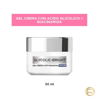 Crema Facial Loreal Glycolic Bright Night x50ml
