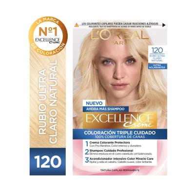 Coloracion Excellence Ultra Blonds 120R