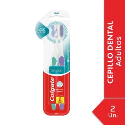 Cepillo Dental Colgate Slim Soft x2un