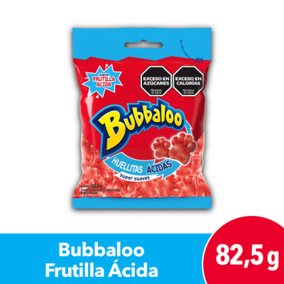 Bubbaloo Gomitas x83gr Huellitas
