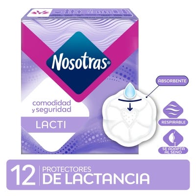 Protectores Mamarios Nosotras x12un