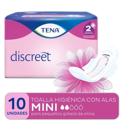 Toalla Incontinencia Tena Discreet mini x10un