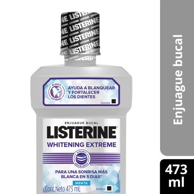 Enjuague Bucal Listerine Whitening Extreme x473ml