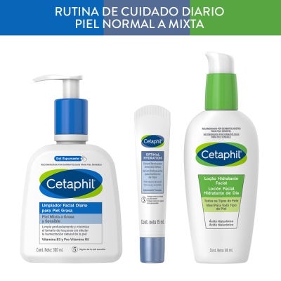 Rutina De Cuidado Diario Para Piel Normal A Mixta Cetaphil