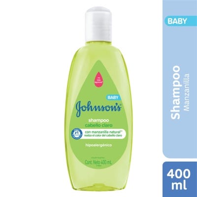  Shampoo Johnson Baby Cabello Claro x400ml 