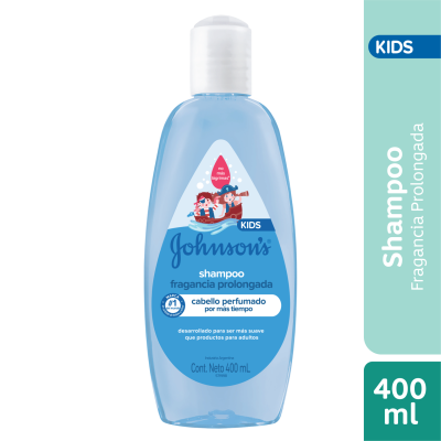 Shampoo Johnson Baby Fragancia Prolongada x400ml