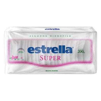 Algodón Estrella Súper x200gr