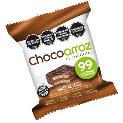 Chocoarroz Alfajor x22gr Dulce De Leche