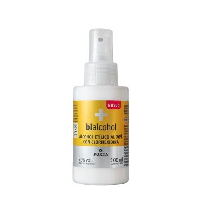 Alcohol Bialcohol Etilico 70% C/Clorhexidina Spr x100ml