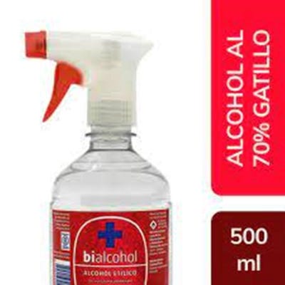 Alcohol Bialcohol al 70% Gatillo x500ml