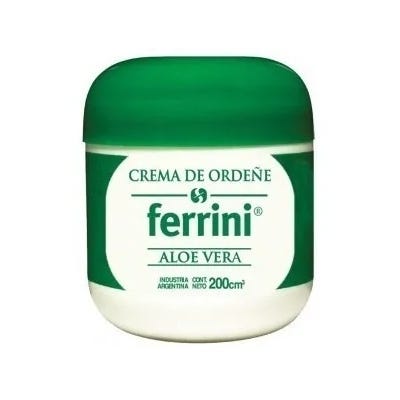 Crema De Ordeñe Ferrini Aloe Vera x195gr