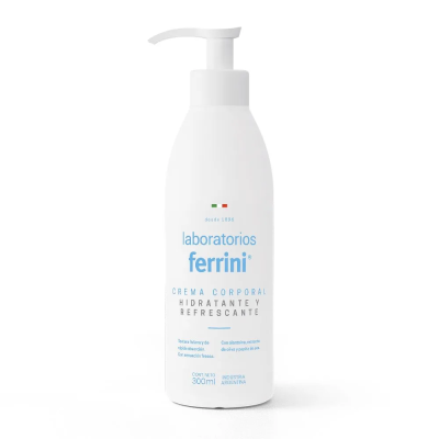 Crema Corporal Ferrini Hidradante y Refrescante x200ml
