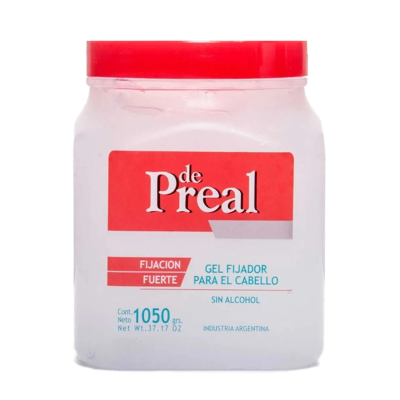 Gel Para El Pelo Preal Blanco x1 Kg