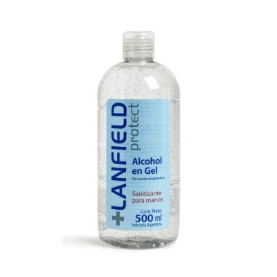 Alcohol En Gel Landfield Repuesto con tapa x500ml