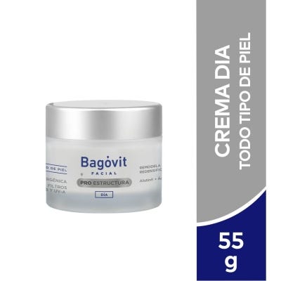 Crema Facial Bagovit Pro Estructura Día x55gr