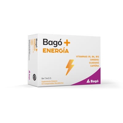 Suplemento Vitamínico Bago+ Energía x15cmp