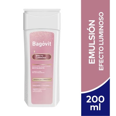 Crema Corporal Bagovit Efecto Luminoso x200ml