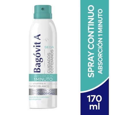 Emulsión Bagovit Spray Cont.Abs 1 min.Piel Ex.S x170ml