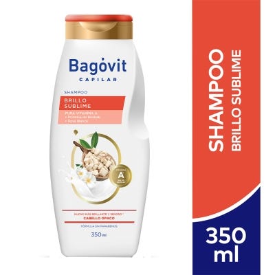 Shampoo Bagovit capilar Brillo sublime x350ml