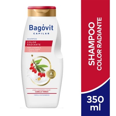 Shampoo Bagovit capilar Color radiante x350ml