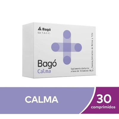  Suplemento Dietario Bago+ Calma x30cmp 