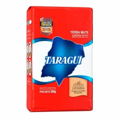 Taragui Yerba 4 Flex c/Palo x500gr 