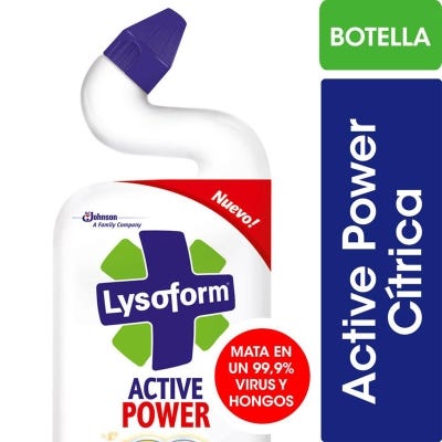 Limpiador Inodoro Lysoform Active Power Citric x500ml