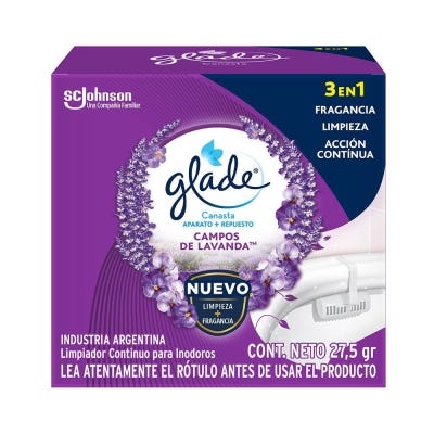 Canasta Glade campos Lavanda Full x