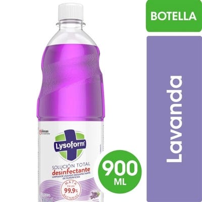 Limpiador Liquido Lysoform Solucion Total Lavanda x900ml