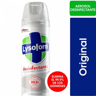 Desinfectante En Aerosol Lysoform Original x360Cc