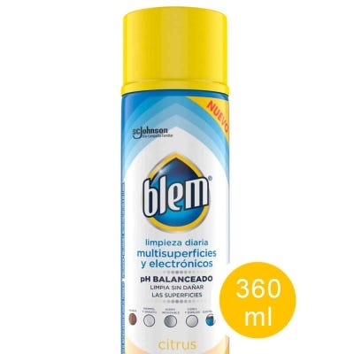 Limpiador Multisuperficies Blem Aerosol Citrus x360ml