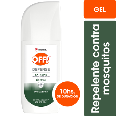 Repelente Para Mosquitos Off Defense Extreme Spray x100ml