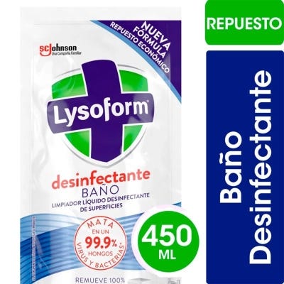 Limpiador Baño Lysoform Doypack x450ml