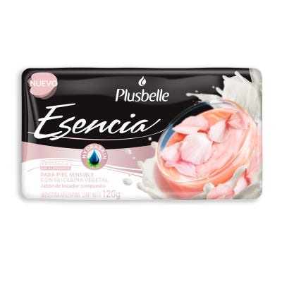 Jabon De Tocador Plusbelle Esencia piel sensible x120gr