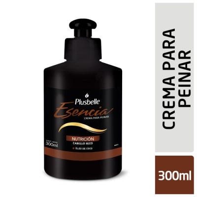Crema Para Peinar Plusbelle Esencia Oleo Nutri + Coco x300ml