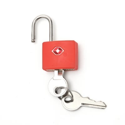 Wanderlust Candado Con Llave Tsa Rojo
