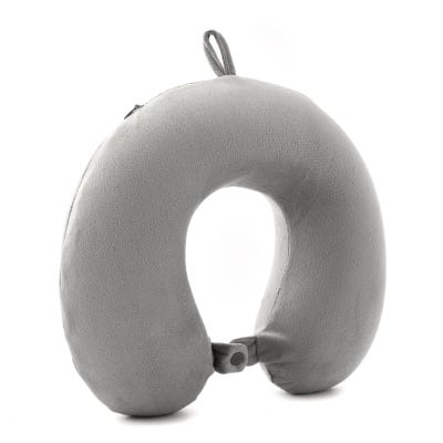 Wanderlust Almohaditas De Viaje Memory Foam Gris