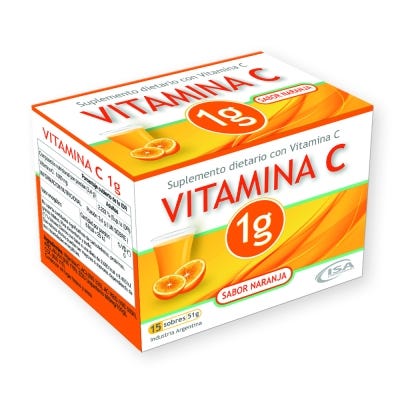 Suplemento Vitamínico Isa Vitamina C 1 Gr x15sob