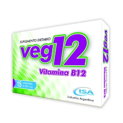 Suplemento Vitaminico Veg 12 x15cmp