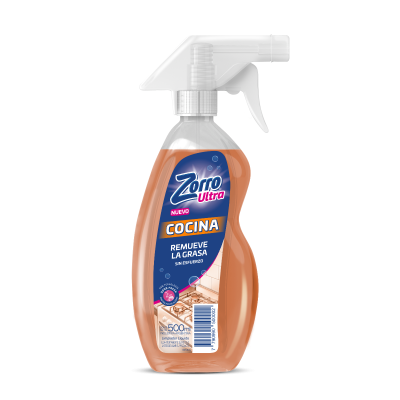 Limpiador Liquido Zorro Antigrasa Gatillo Limpieza Profunda x500ml