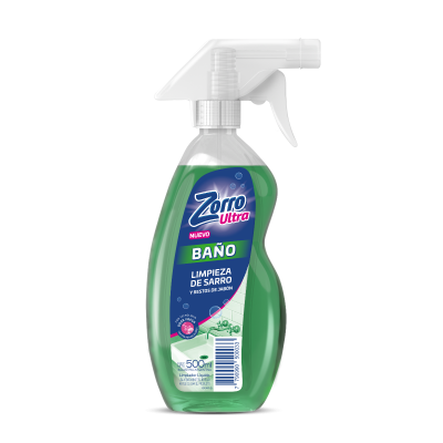 Limpiador Liquido Zorro Baño Gatillo Limpieza Profunda x500ml