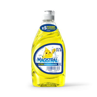 Detergente Magistral Ultra Limon 215ml