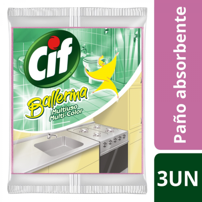 Ballerina Cif x3un 40x38cm Multiuso