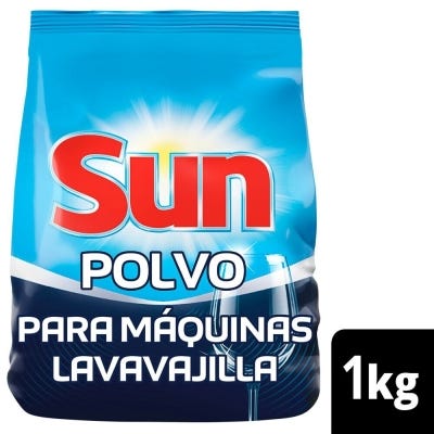 Polvo para máquinas Lavavajilla SUN Desengrasante Recarga Económica 1 kg