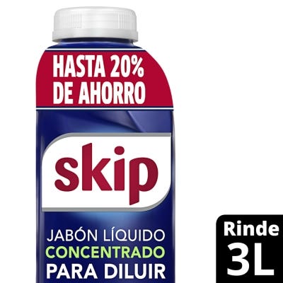 Jabon Liquido Skip Para Diluir con Bio Enzimas x500ml