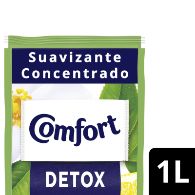 Suavizante Concentrado Comfort Détox Doypack x1 Lt