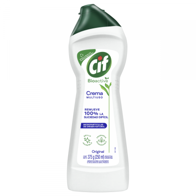 Limpiador En Crema Cif Bioactive Original x375gr 