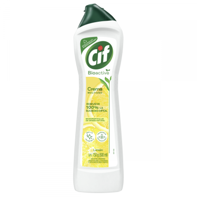  Limpiador En Crema Cif Bioactive Limon x750gr