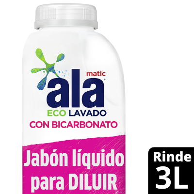 Jabón Liquido Ala Ecolavado bicarbonato x500ml