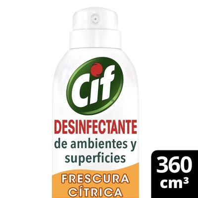 Desinfectante En Aerosol Cif Frescura Citrica x360cc